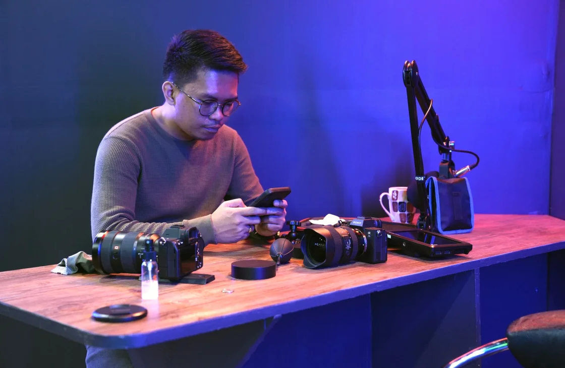 Ask the production team directly